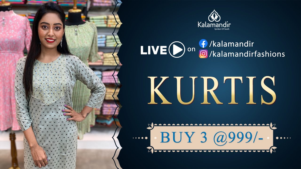 Vashyah Designs - *😍 Rayon Kurti Combo Offer* 🎈🎈🎈🎈🎈🎈🎈 📏 Size :  M/38 to XL/42 *💰 Offer Price : 999/- for set of 3 Kurtis Combo* Book now.  No COD 🚢 Extra Shipping Happy Shopping 🛍️😄 | Facebook