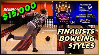 TAT $15,000 Las Vegas - All Finalists Bowling Styles by Athletic Bowling 28,746 views 2 years ago 8 minutes, 9 seconds