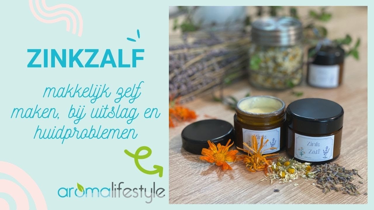 Hoe maak je zelf zinkzalf? Zeer effectief en huid verzorgend. Makkelijk om zelf te maken.
