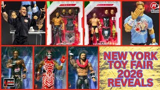 Celebrity CRAZY WWE Reveals at NY Toy Fair 2026! Figures I Want! Net Worth