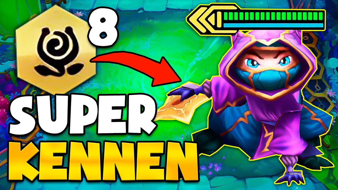 ⭐⭐⭐ KENNEN INVENCIBLE te asegura TOP 4!! - TFT Set 16