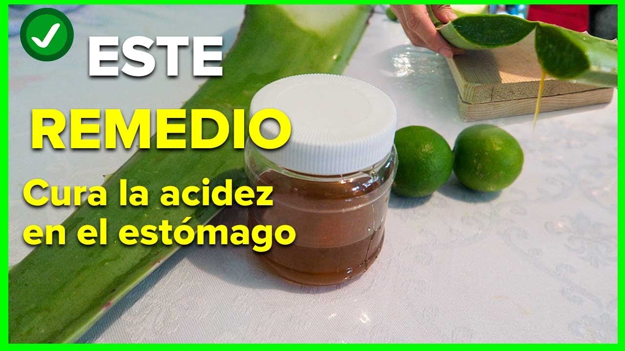 Remedios caseros para la acidez