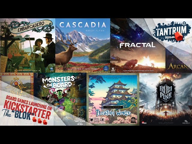 Board Games on Kickstarter September 1st half