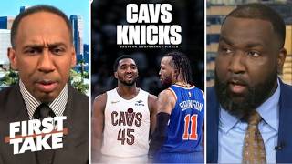 FIRST TAKE | Knicks in 5! - Stephen A. Smith & Perkins on Cavaliers advance to East Finals vs. NYK