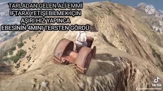Gta 5 En Di̇be Vurdum Off Nereye Kadar Tarladan İftara Yeti̇şmeye Çalişan Ali̇ Emmi̇