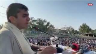 PTM Mohsum Dawar big Meeting in Charsada زه د افغانستان په ګاونډ ي هېوادونو غږ کوم ، چې الله