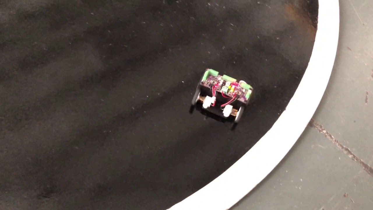 Ikedo Mini Sumo Robot - Test Run 2