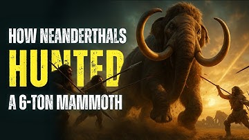 Life 40,000 Years Ago | How Neanderthals Hunted a 6 Ton Mammoth