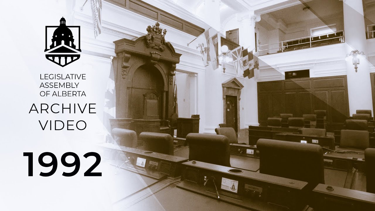 March 23rd, 1992 - Legislative Assembly of Alberta