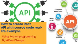 API creation with Python flask l Real life example with whole source code l #Ram Dhangar