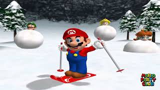 Mario Party 4 - Minigame - Avalanche!