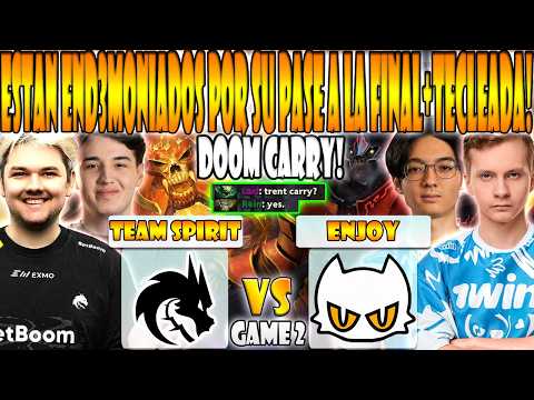 TEAM SPIRIT vs ENJOY BO3[GAME 2]SEMIFINAL- YATORO, COLLAPSE vs SQUAD1X - THE INTERNATIONAL 2026 WEU