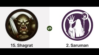 2.Saruman Vs 15.Shagrat