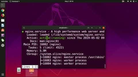 How to Install nginx http server on Ubuntu 18.04/19.04