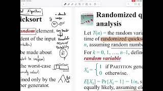 Lecture 6: Randomized Quicksort