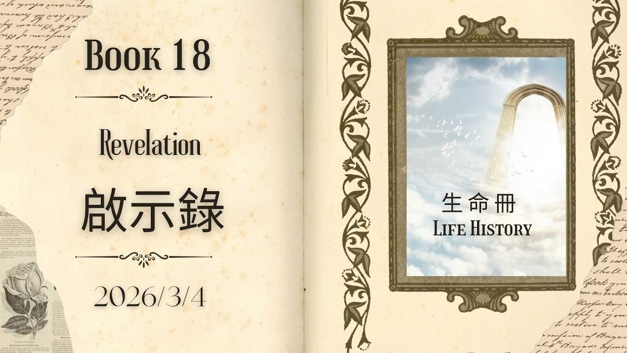 啟示錄 18 | 最後的警鐘：從巴比倫出來 | Ps. Queena | 喜悅Favor611 | 2026.03.04 週三