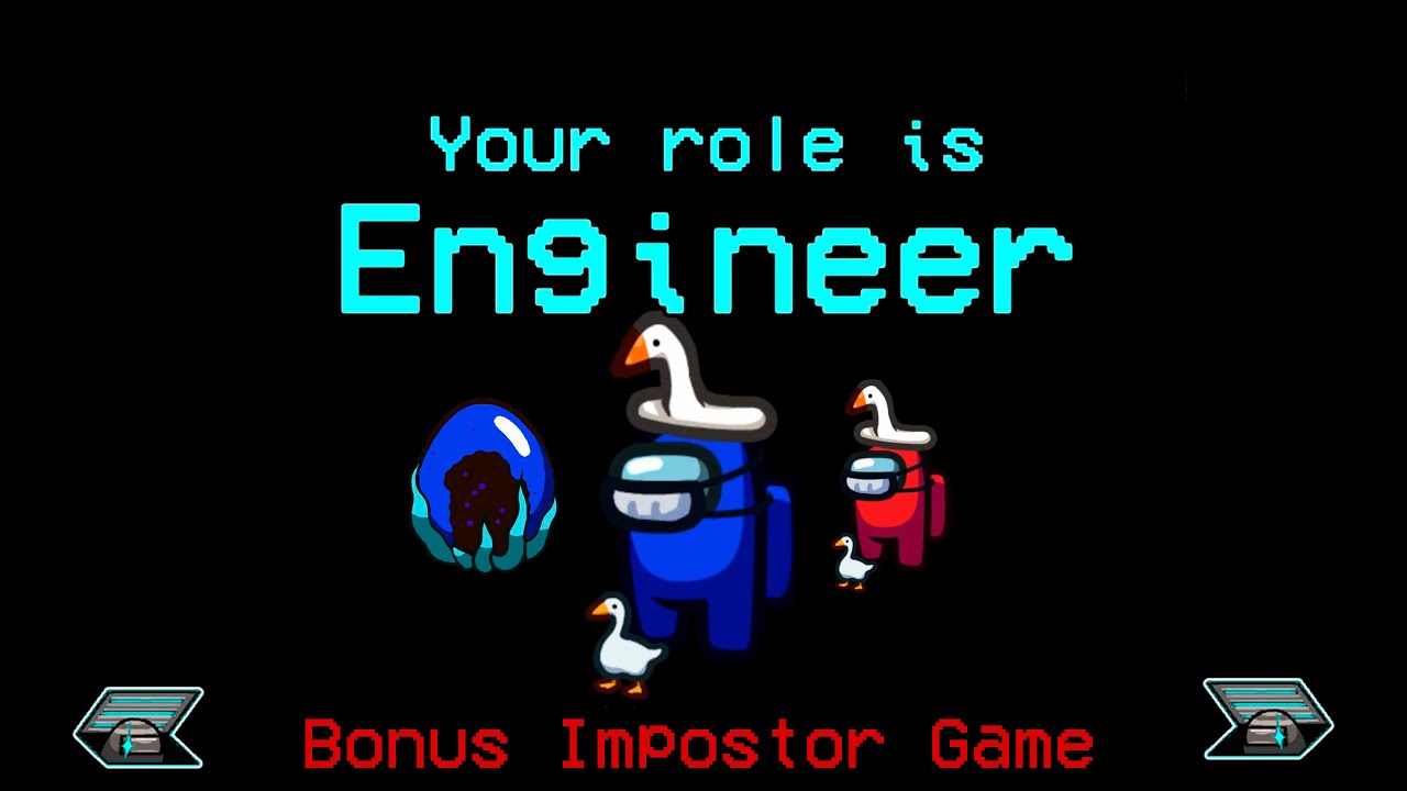 They Tried to Set me Up... Among Us Engineer Gameplay + Bonus Impostor Game