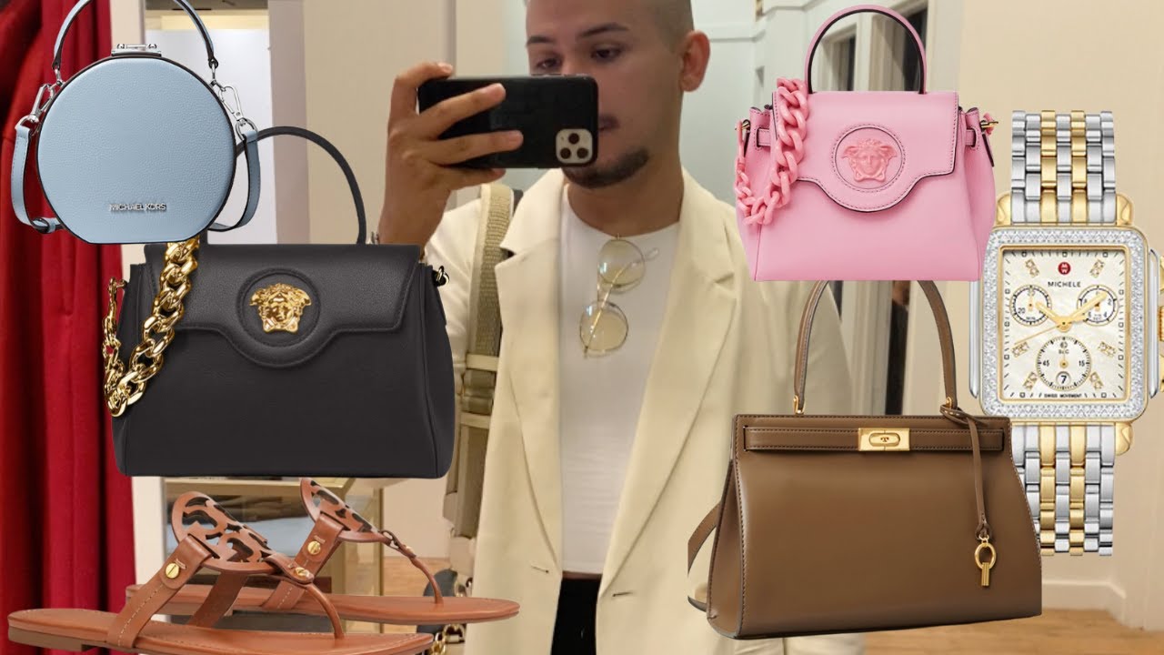 CURRENT SEASON DESIGNER OUTLET SHOPPING | BURBERRY, TORY BURCH, VERSACE -  YouTube