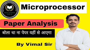 Microprocessor Paper Analysis || KCS 403 || Microprocessor by Vimal Sir