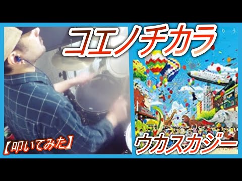 コエノチカラ / ウカスカジー【ドラム】【叩いてみた】