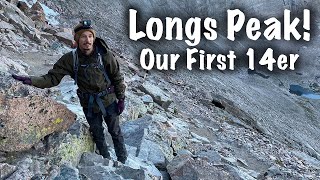 LONGS PEAK SUMMIT | Ledges, Trough, Narrows, Homestretch, and Summit | Keyhole Route