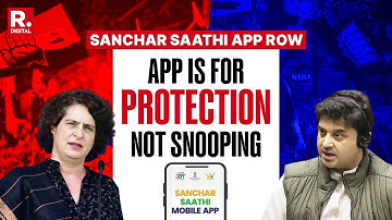 Sanchar Saathi App: "App Is To Protect From Cyber Crime," Government Addresses Oppo. Allegations