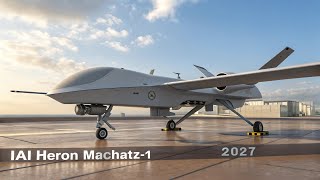 Israels Silent Sky Hunter 2027 Iai Heron Machatz-1 Drone That Sees Everything