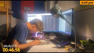 Study With Me 12H LIVE | LOCKED IN | Pomodoro 50/10 | Day 19/90