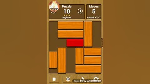 Unblock Me FREE Beginner level 10