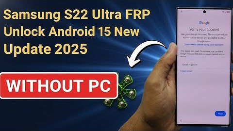 Samsung Galaxy S22 Ultra FRP BYPASS Android 15 🆕 Method 💯 Done 👍✅ Without Pc | Google Account Remove
