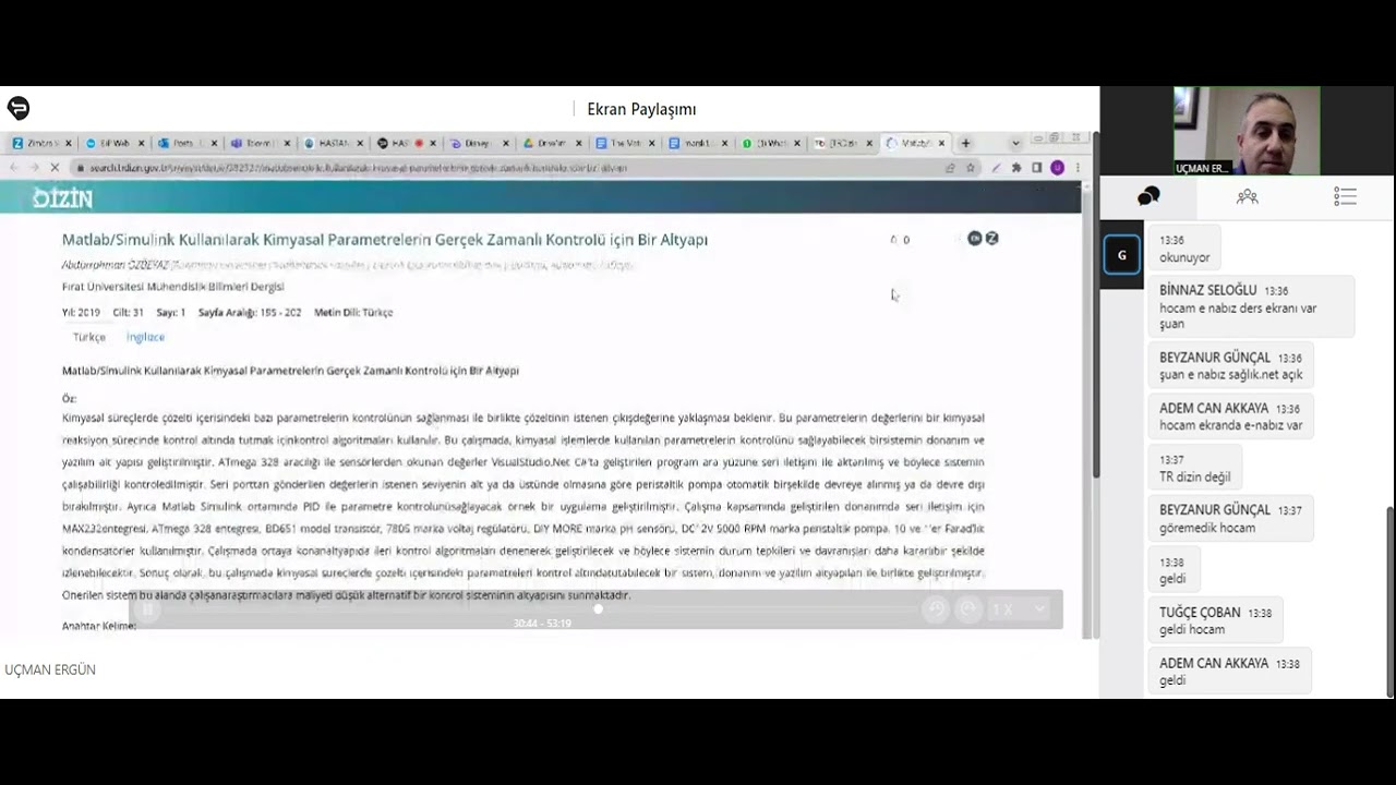 TR DİZİN'de makale tarama YouTube