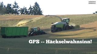 JAGUAR goes GPS #1 - Häckselspaß mit LU Winderl - Claas Jaguar 970