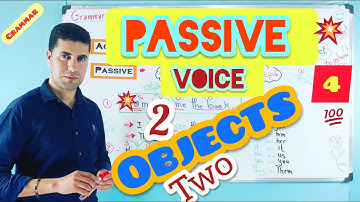 Passive Voice  4 | Passive with Two Objects