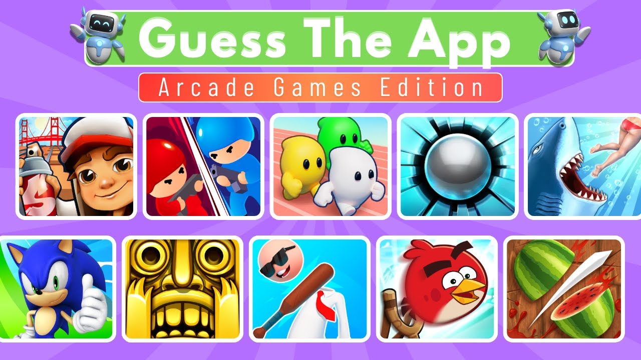 Android Trivia Series | Guess The Android Apps - Arcade Games Edition