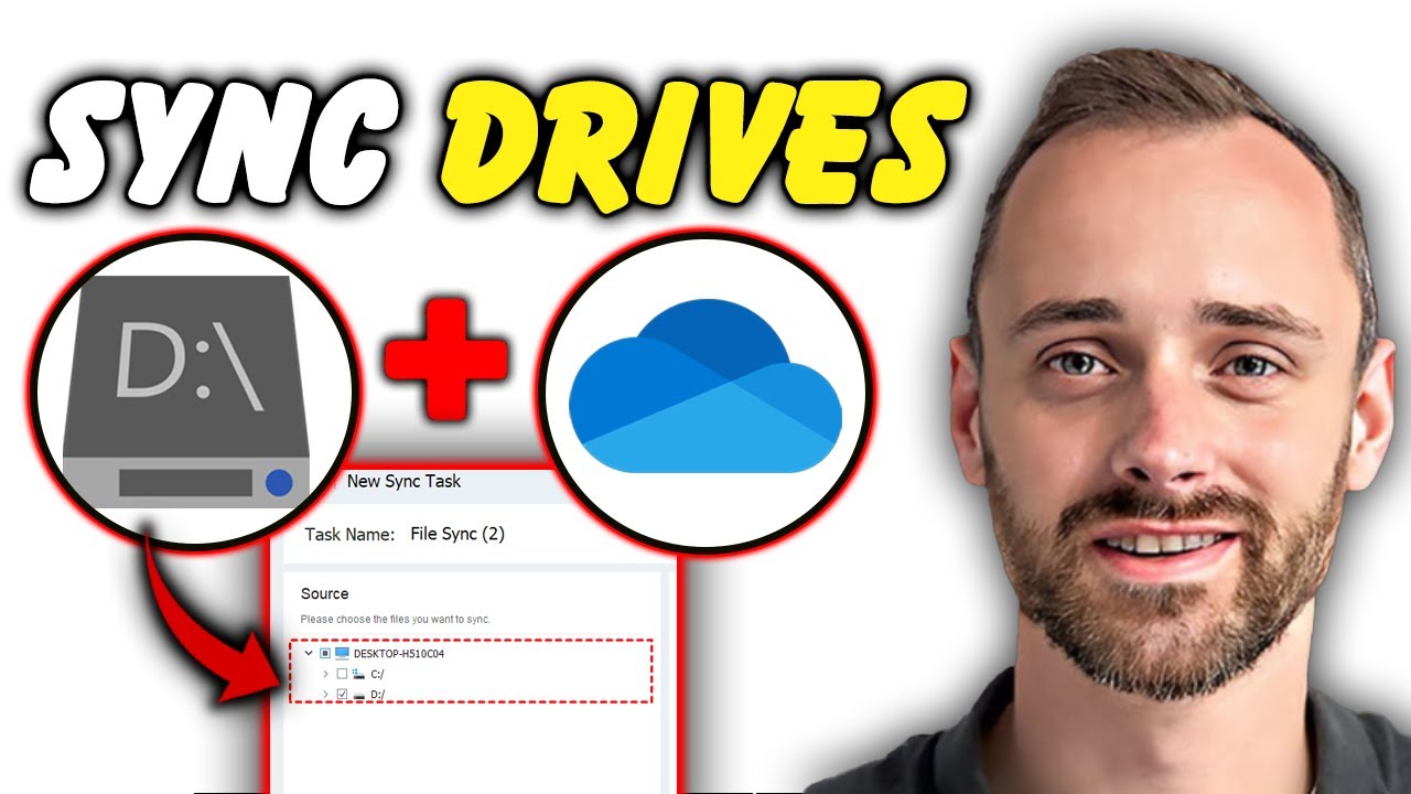 How To Sync OneDrive With D Drive - YouTube