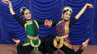 Naga Stuti - Classical dance(duet) - Sri Rajrajeshwari Bharathanatya Kala Mandira - Sounds of Isha