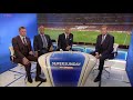 Thierry Henry touches Jamie Carragher's leg