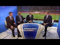 Thierry Henry touches Jamie Carragher's leg