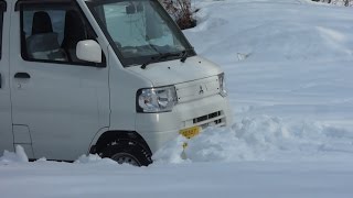 mitsubishi  minicab van   U62V　三菱ミニキャブ　スノーアタック