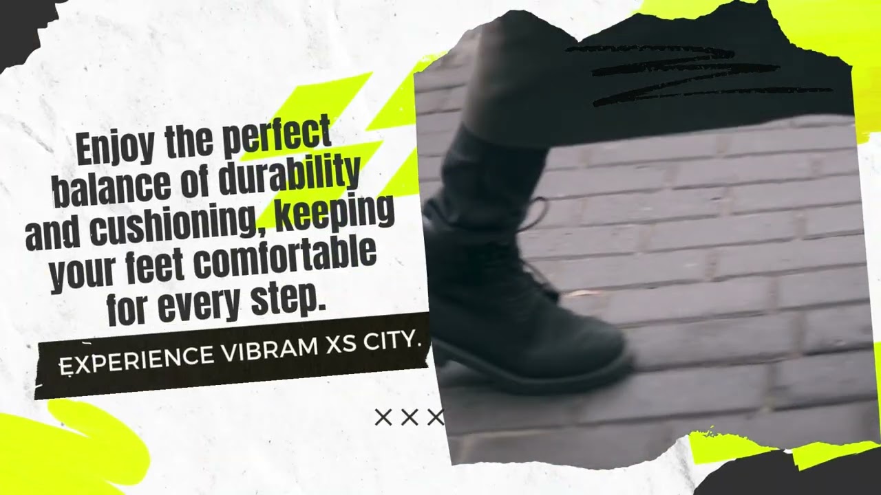 Vibram XS CITY – Urban Comfort and Safety | Extreme Shoe Service