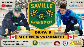 FEATURE: Mike McEwen vs. Tyler Powell - Draw 8 - Saville Grand Prix [10]