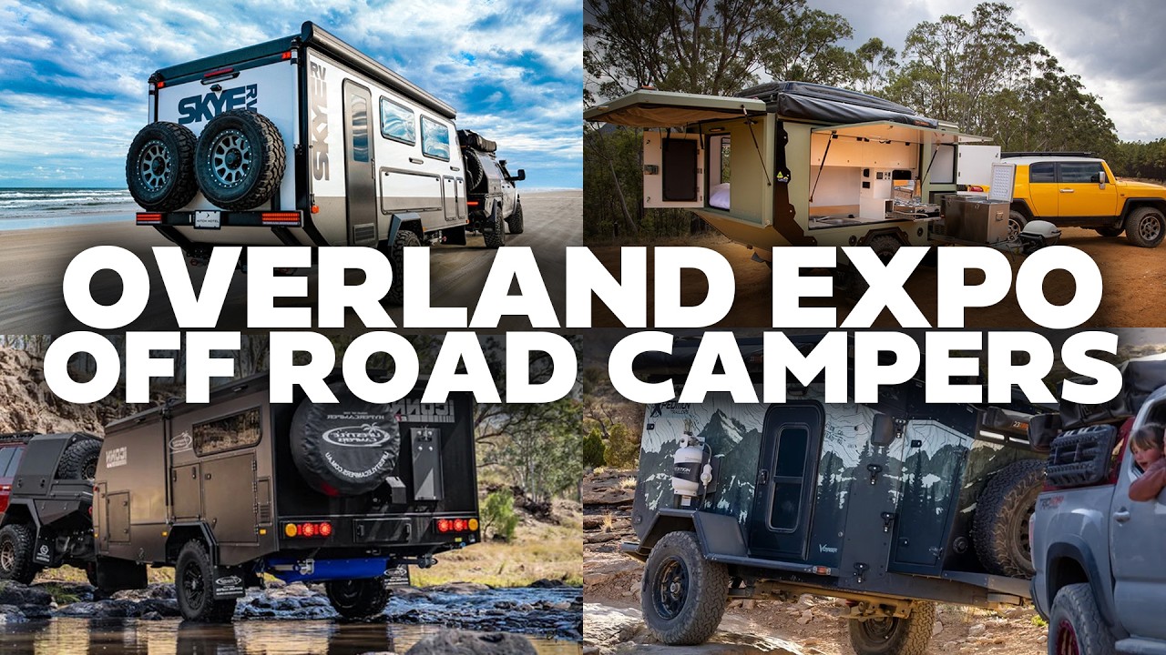 All The Off Road Trailers at Overland Expo West 2025 from XGRiD