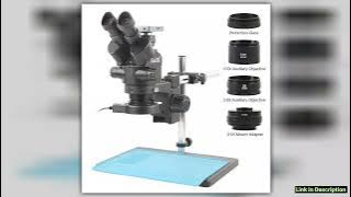 83MP 4k 1080P HDMI USB Video Camera 35X90X Simul Focal Stereo Trinocular Microscope Set For PCB BGA