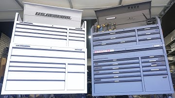 US General Series 3 56 inch VS Husky 56 Inch Toolbox