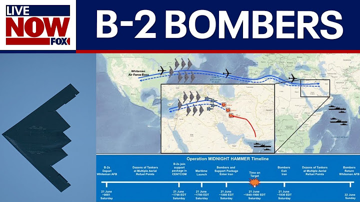 Operation Midnight Hammer: B-2 bombers used in Iran attack return | LiveNOW from FOX