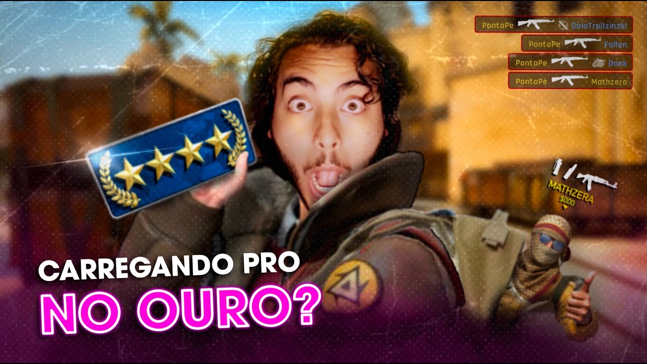 Como é o OURO no CS2 em 2024?