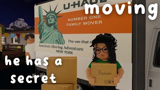 MOVING TO A TRAILER PARK IN BLOXBURG *HE HAS A SECRET???* | Voiced Bloxburg Roleplay