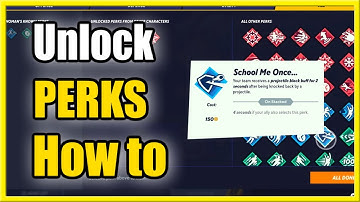 How to UNLOCK ANY PERK for Characters in MultiVersus (Perk Training)