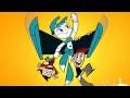 My life as a teenage robot theme song intro hq with lyrics