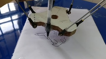 Sketching by DELTA ROBOT